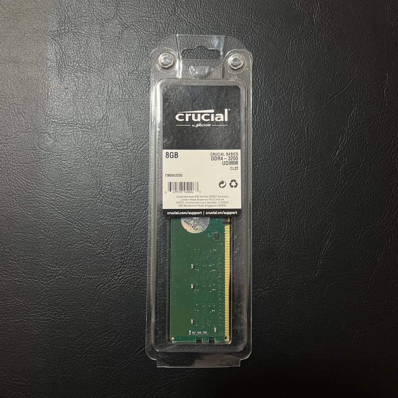 رم 8 گیگابایت DDR4 کروشیال با گارانتی|قطعات و لوازم جانبی رایانه|اصفهان, جامی|دیوار