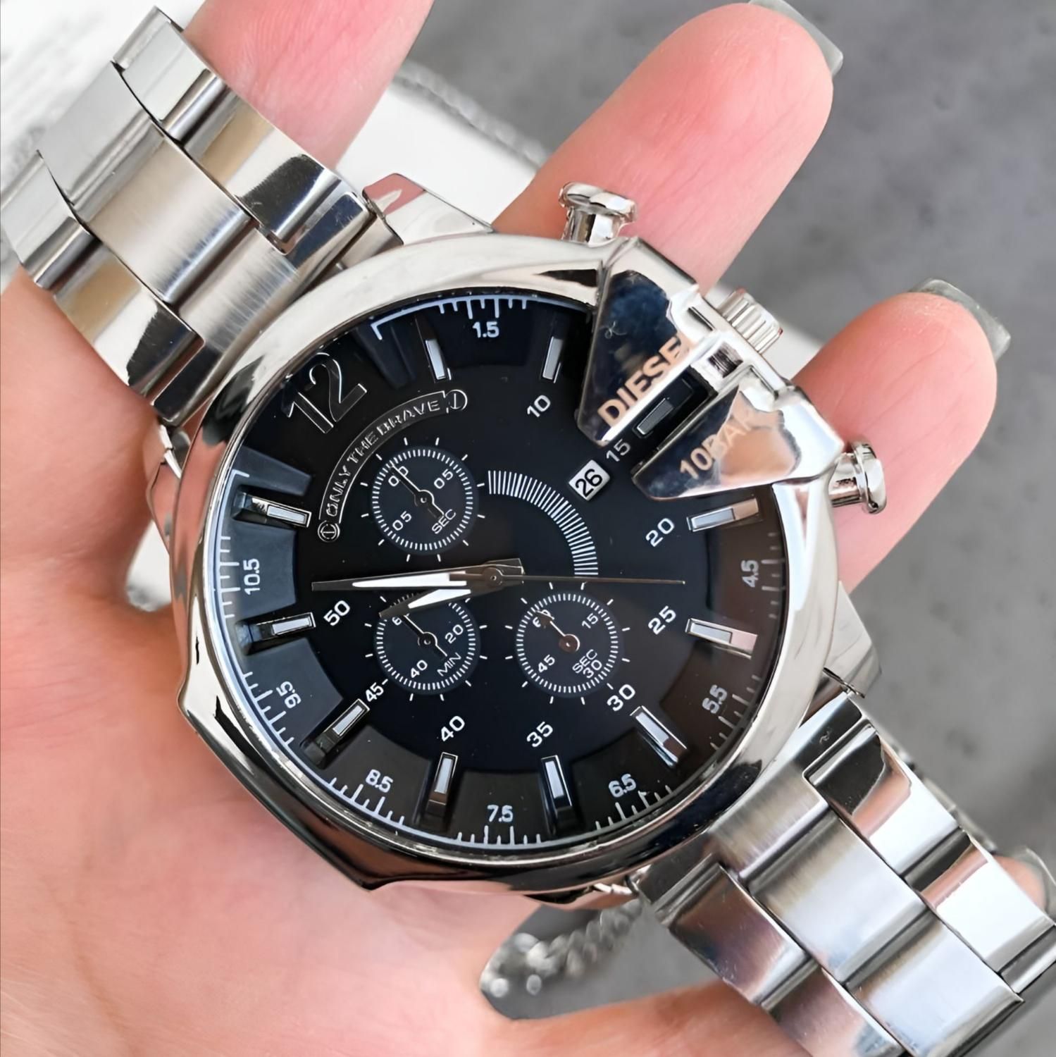 ست دستبند و ساعت مدل Goldvian//نقره ای جذاب|بدلیجات|اصفهان, آفاران|دیوار