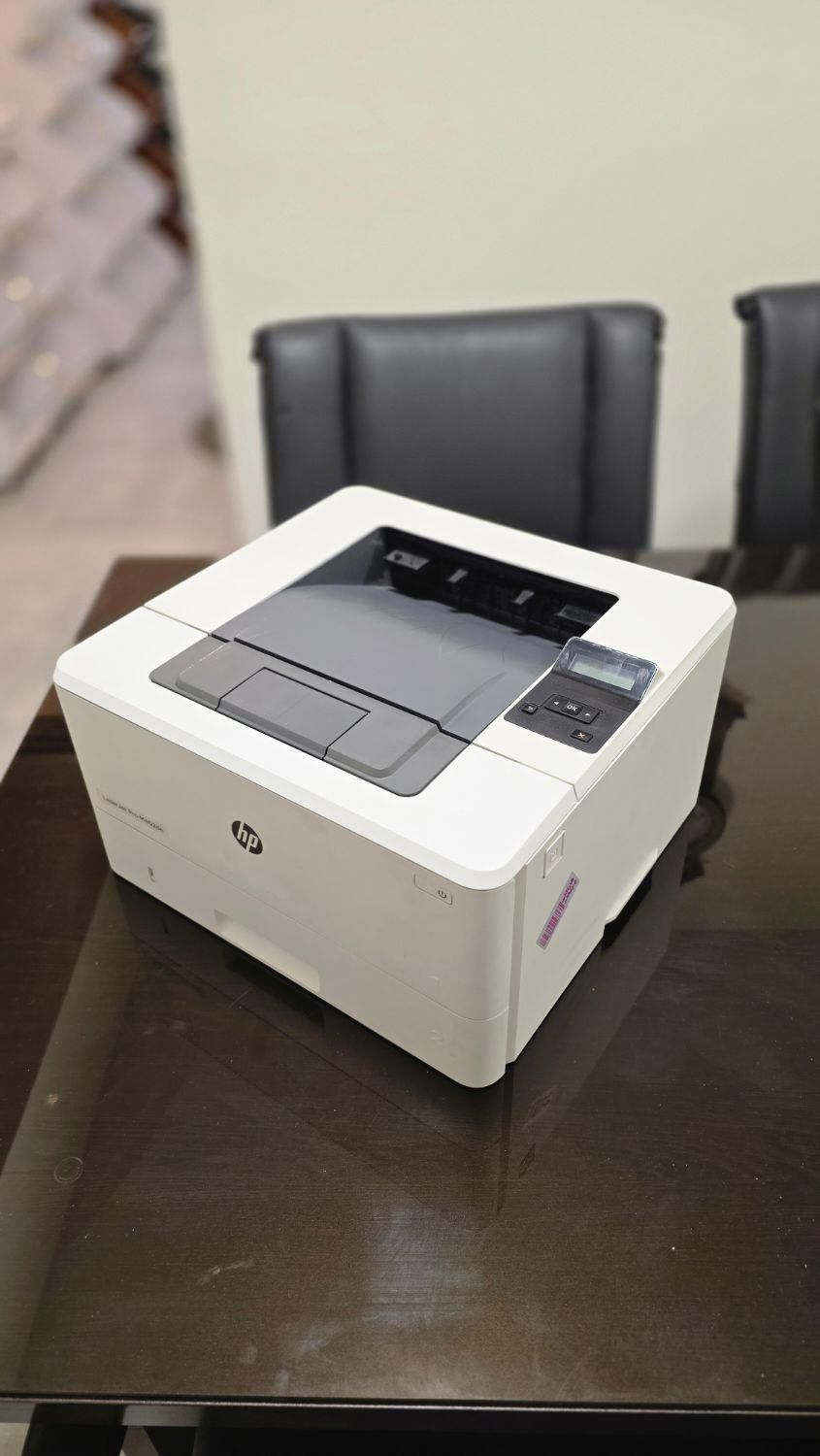 پرینتر لیزری مدل hp m402dn دو رو زن با شبکه|پرینتر، اسکنر، کپی، فکس|تهران, ایرانشهر|دیوار