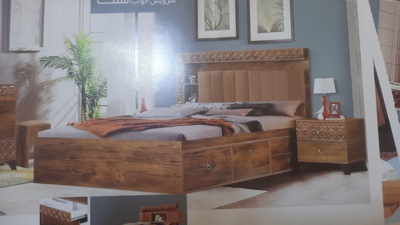 سرویس خواب لتوسان|تخت و سرویس خواب|سمنان, |دیوار