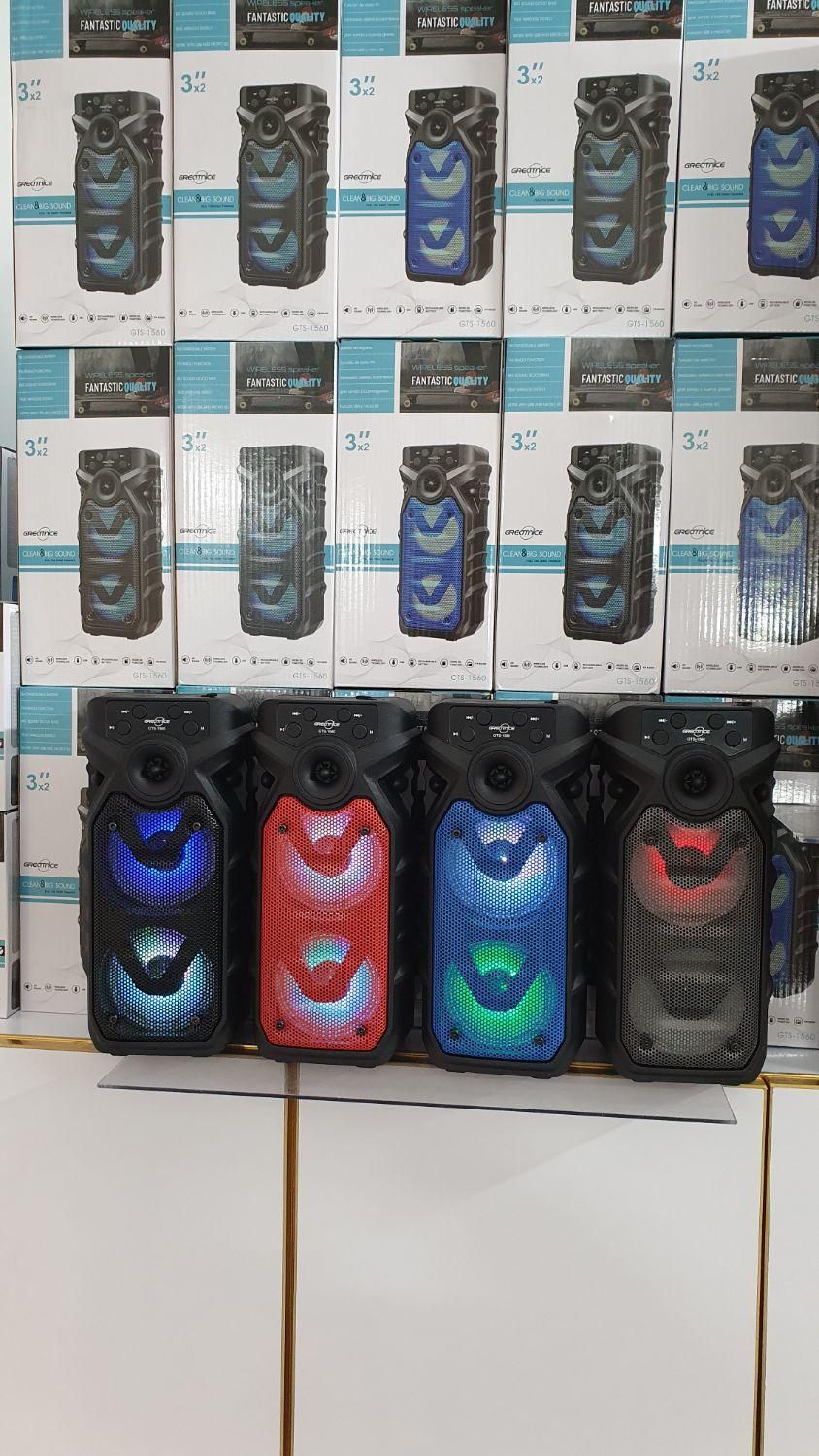 اسپیکر بلوتوثی قابل حمل GTS-1560|پخش‌کننده همراه|تهران, جمهوری|دیوار