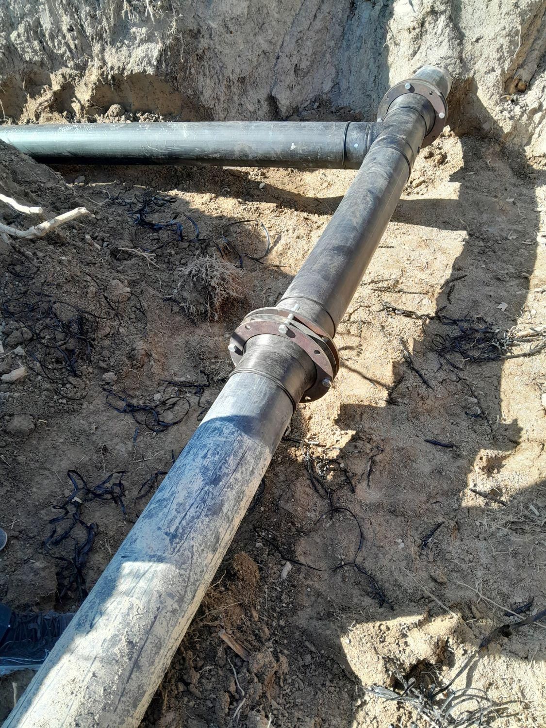 لوله کشی اب کشاورزی ازصرتاصددرخدمت کشاورزان|خدمات پیشه و مهارت|گلپایگان, |دیوار