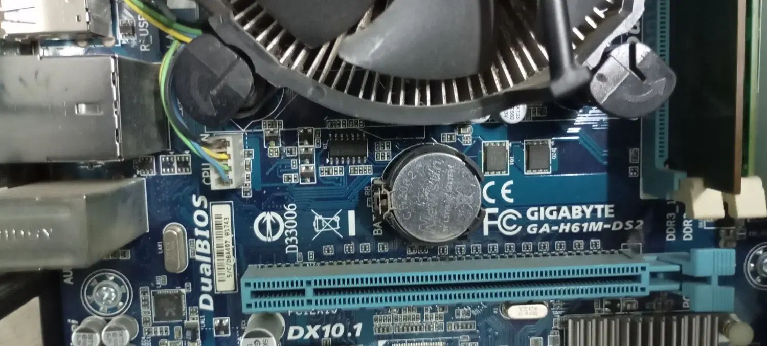 مادربرد h61 + cpu i3 و رم 8 گیک|قطعات و لوازم جانبی رایانه|تهران, فلاح|دیوار