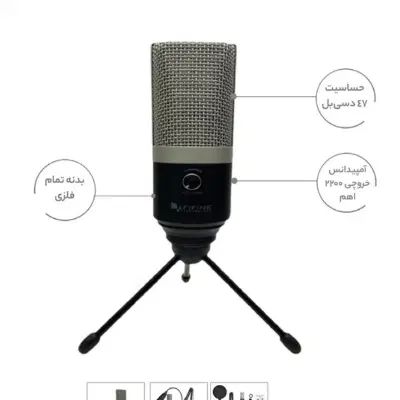 میکروفن کندانسر کاندنسر fifine t670 گیمینگ با جعبه|قطعات و لوازم جانبی رایانه|تهران, دریاچه شهدای خلیج فارس|دیوار