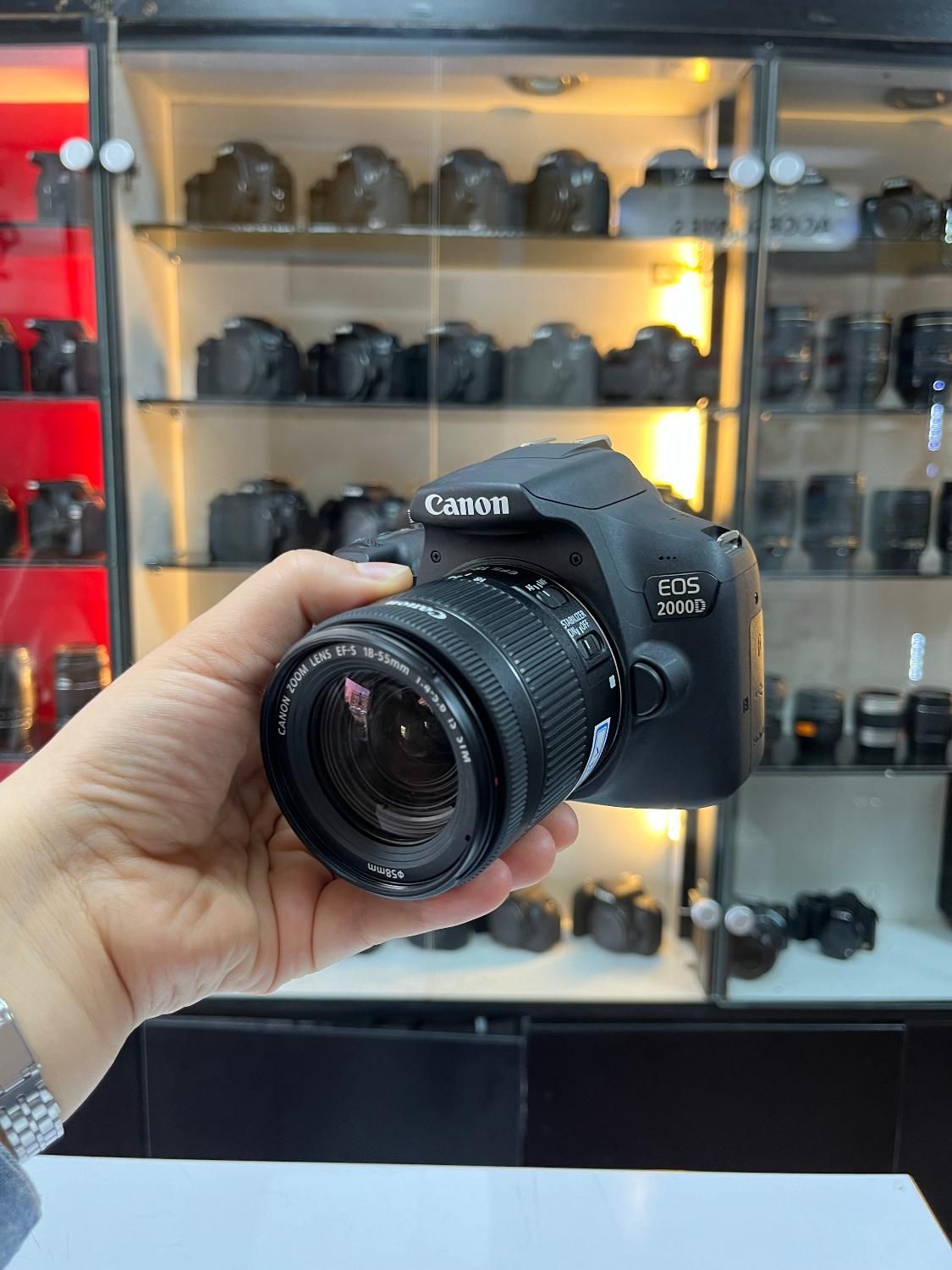 دوربین کانن Canon 2000d + 18-55mm قیمت ویژه|دوربین عکاسی و فیلم‌برداری|تهران, بازار|دیوار