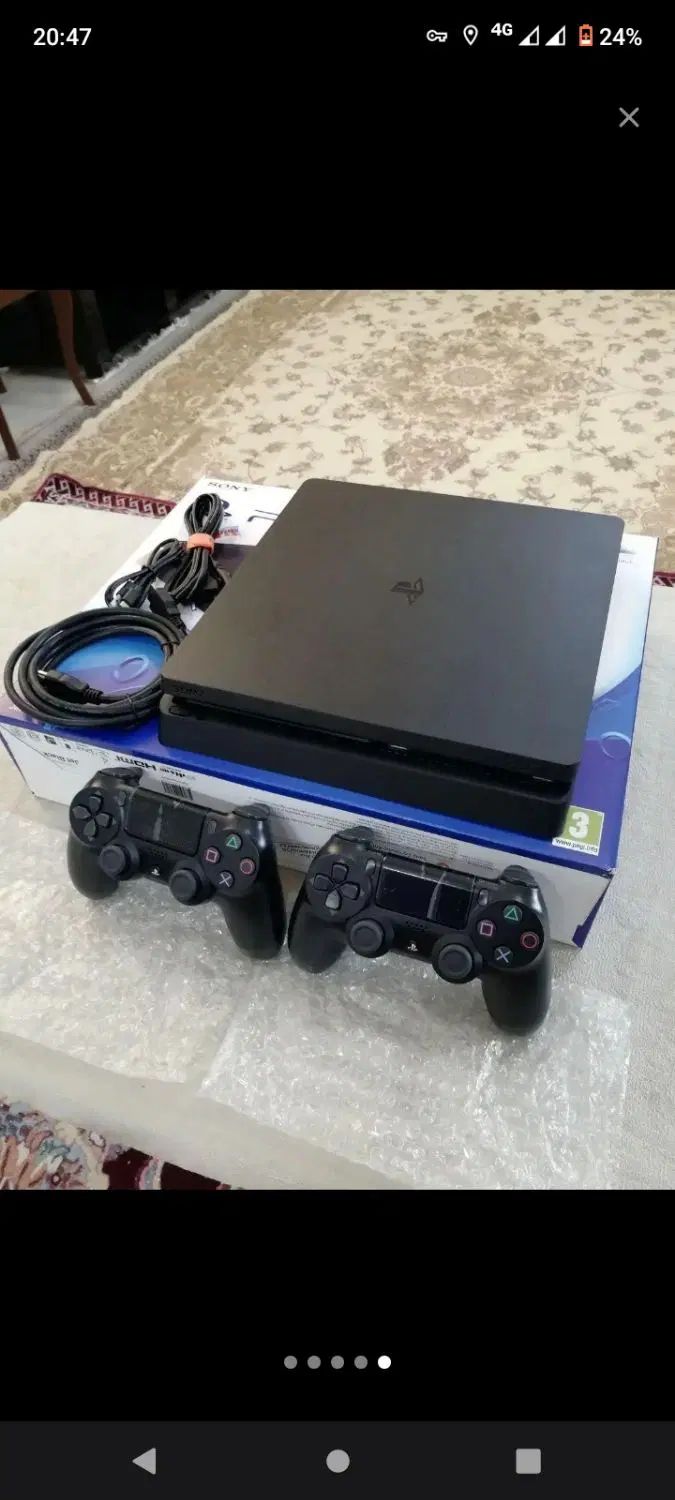ps4 اسلیم 1tb کپی خور ۲ دسته نو نو فروش و معاوضه|کنسول، بازی ویدئویی و آنلاین|تهران, نیروی هوایی (پیروزی)|دیوار
