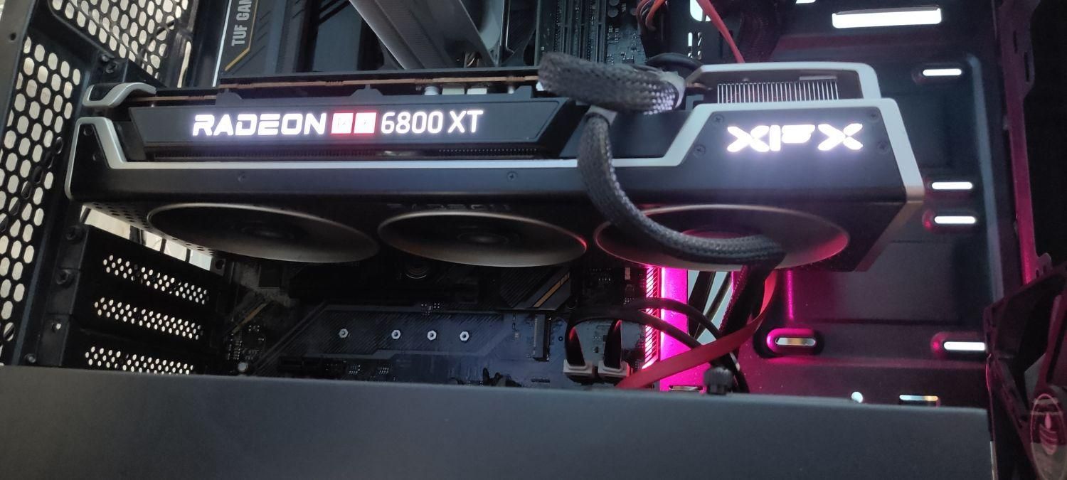 کارت گرافیکrx6800xt 16gig merc|قطعات و لوازم جانبی رایانه|ایلام, |دیوار