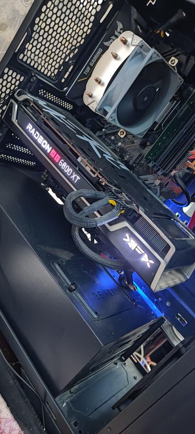 کارت گرافیکrx6800xt 16gig merc|قطعات و لوازم جانبی رایانه|ایلام, |دیوار