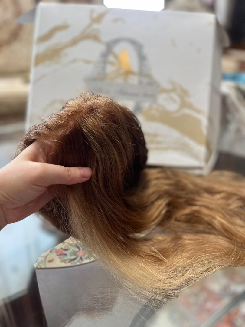 گلاه گیس  تمام سر با موی طبیعی برند آترین تهرانی|آرایشی، بهداشتی، درمانی|تبریز, |دیوار