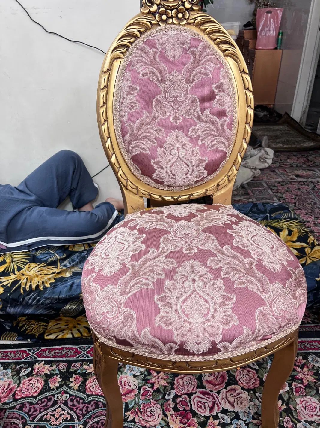 مبلمان چوب گردو ۹نفره با سه تا عسلی|مبلمان خانگی و میز عسلی|تهران, کیانشهر|دیوار