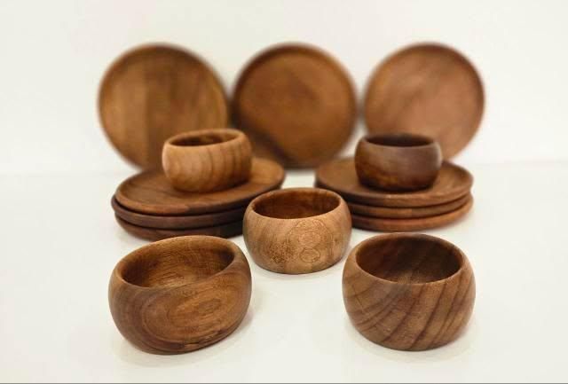 ظروف چوبی اکبری|ظروف سرو و پذیرایی|سنقر, |دیوار