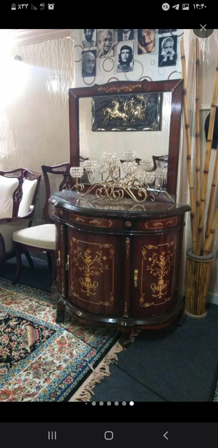 ست بوفه و آینه کنسولی|بوفه، ویترین، کنسول|تهران, جلیلی|دیوار