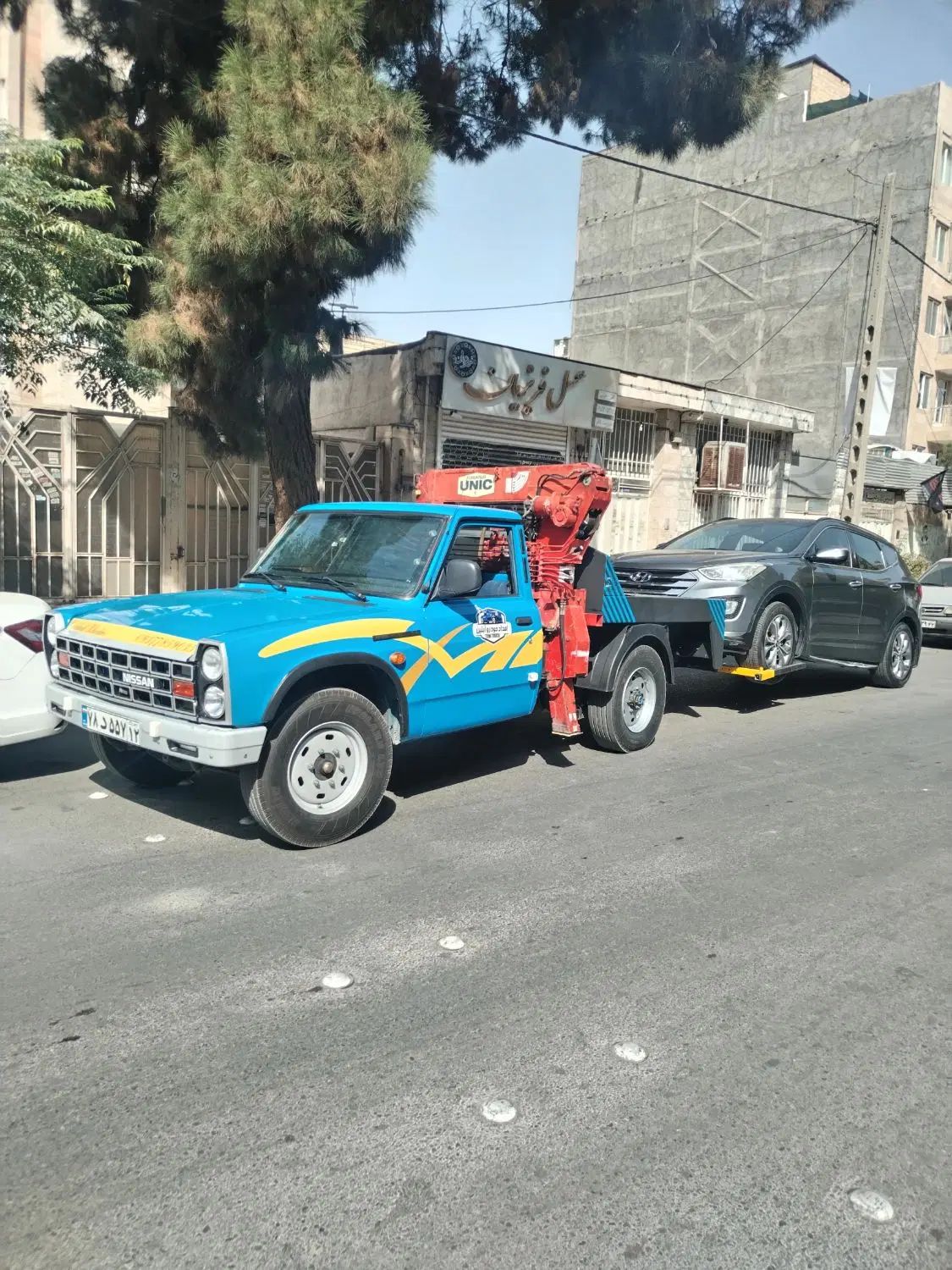 جرثقیل امدادخودرو یدک کش یدکش خودروبر کفی نیسان|خدمات حمل و نقل|مشهد, عبادی|دیوار
