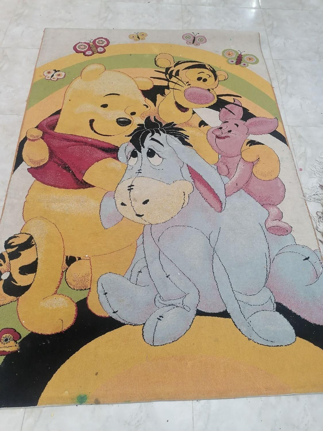 فرش اتاق کودک پو pooh و دوستان+ کناره|فرش|تهران, جمهوری|دیوار
