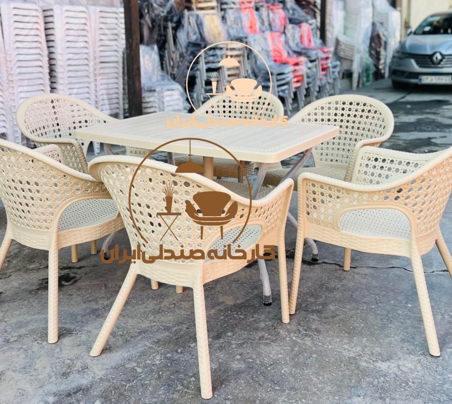 صندلی پلاستیکی میزغذاخوری سجاد(صندلی ایران|میز و صندلی غذاخوری|تهران, میدان ولیعصر|دیوار