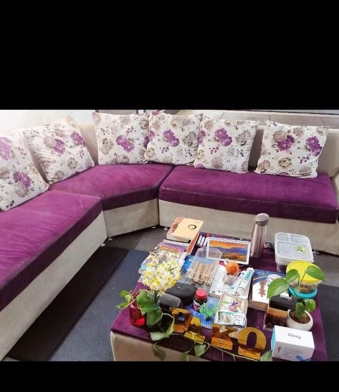 یکدست مبل ۸ نفره در حد نو|مبلمان خانگی و میز عسلی|شیراز, ابیوردی|دیوار