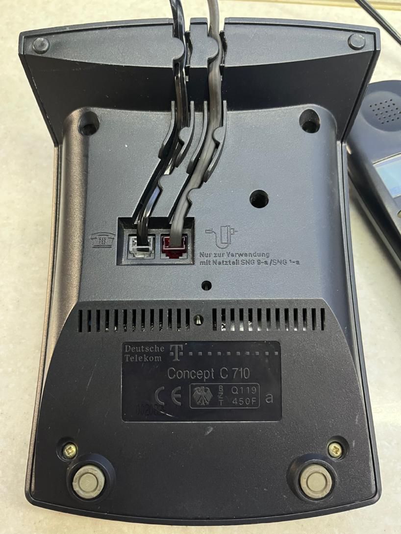 تلفن بیسیم کانسپت Concept C710 اصل ساخت آلمان|تلفن رومیزی|تهران, شهرک شهید باقری|دیوار