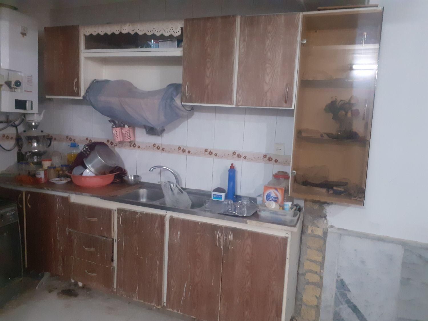 کابینت فلزی،هود|آب‌چکان و نظم‌دهنده ظروف|مشهد, ثامن|دیوار