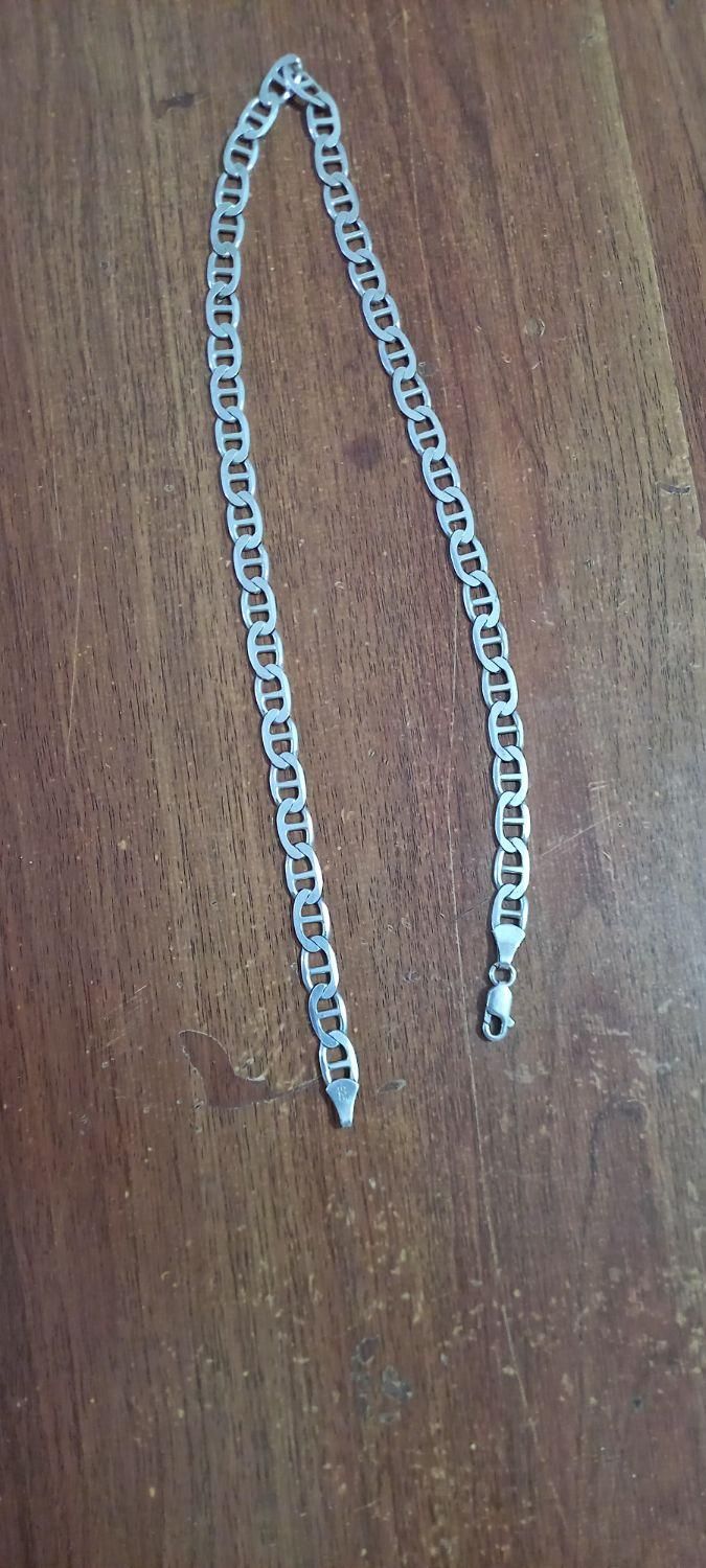 زنجیر نقره ایتالیایی ۹۲۵|جواهرات|اهواز, پردیس|دیوار