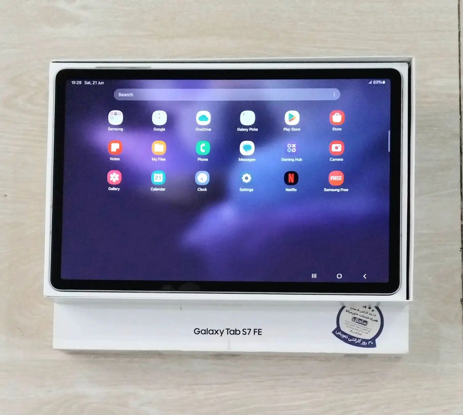 تبلت 12.4اینچی سامسونگ مدل S7 FE SM-T735|تبلت|کرج, دولت‌آباد|دیوار