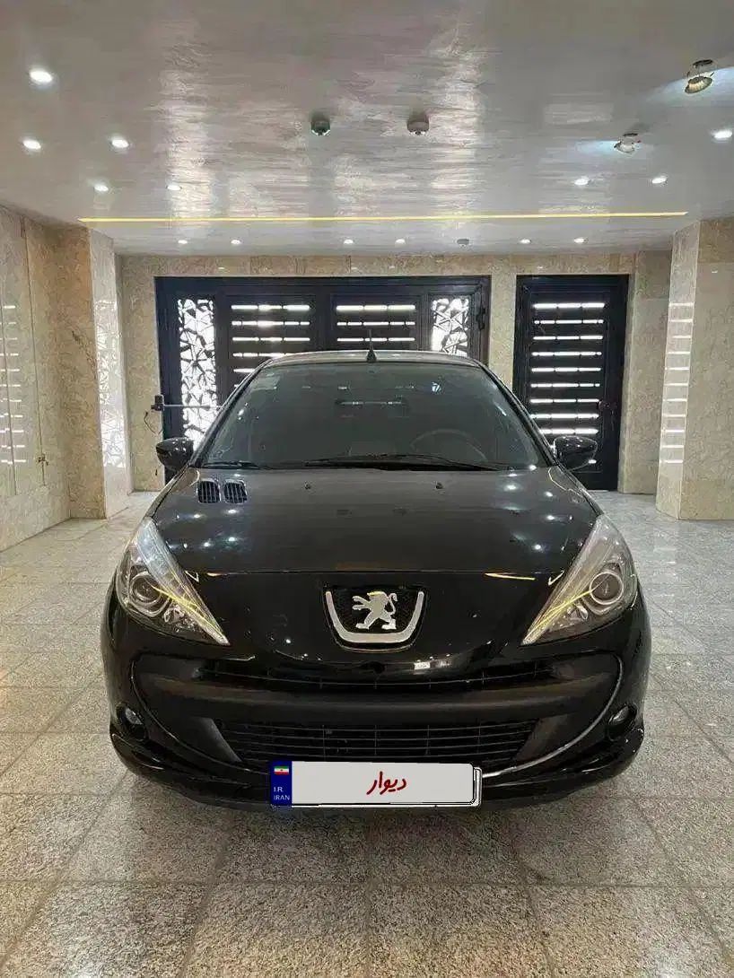 پژو ۲۰۷ مشکی مدل ۱۴۰۱ (۴۲ تا کار)|خودرو سواری و وانت|تهران, شهرک چیتگر|دیوار