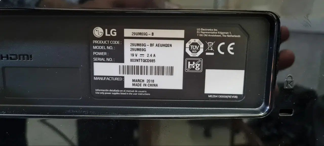 مانیتور LG 29UM69G-B التراواید گیمینگ و حرفه‌ای|قطعات و لوازم جانبی رایانه|مشهد, میعاد (شهرک غرب)|دیوار