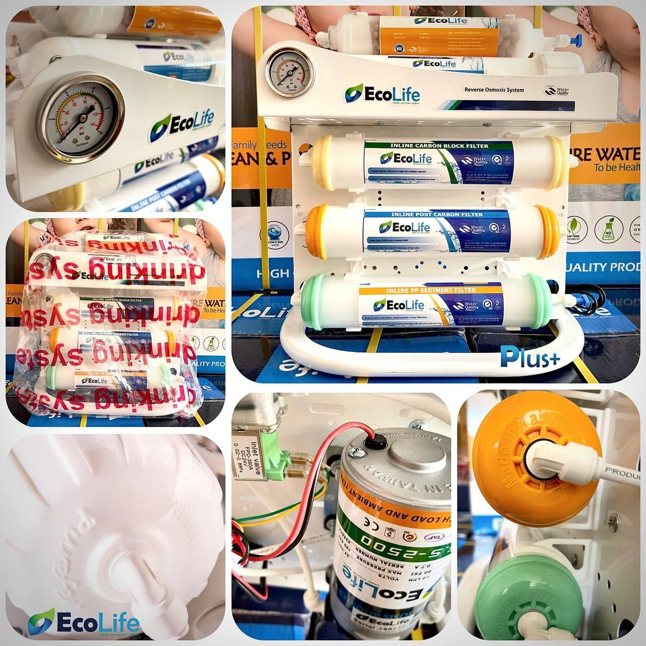 دستگاه تصفیه آب مدل + Ecolife plus|آبسردکن و تصفیه آب|ساری, |دیوار