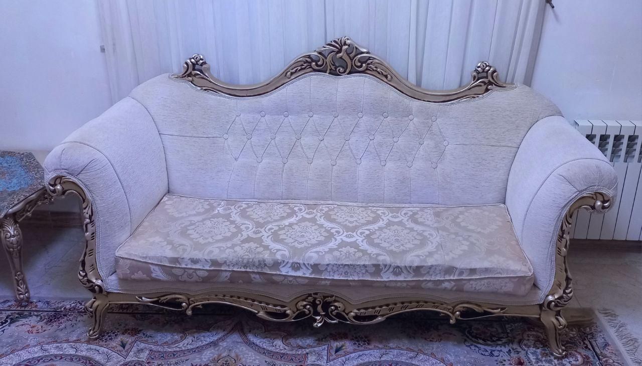مبل ۷ نفره ژوبین|مبلمان خانگی و میز عسلی|رشت, سیا اسطلخ|دیوار