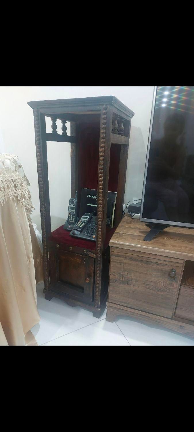 دو عدد استند چوبی ساخت تبریز   میز تی وی|صنایع دستی و سایر لوازم تزئینی|تهران, تهرانپارس غربی|دیوار