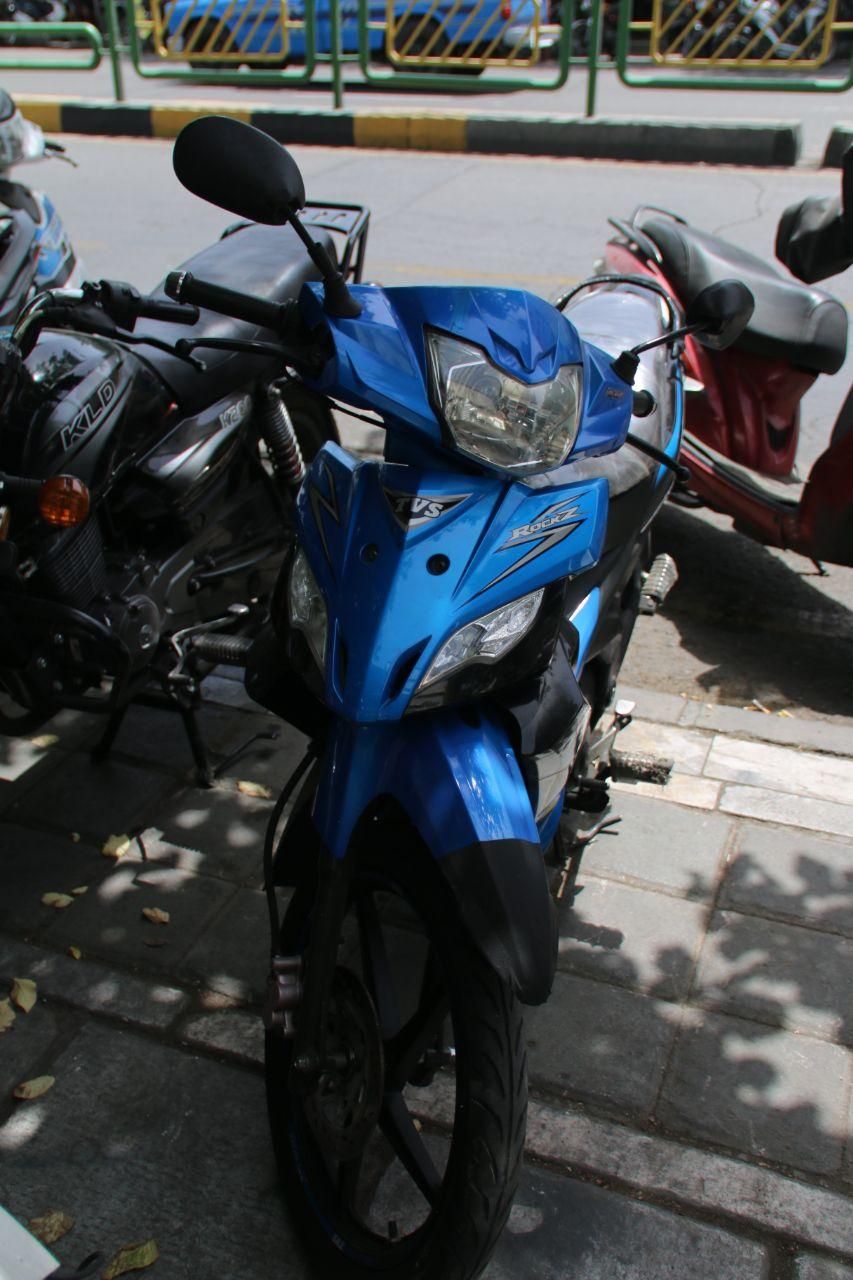 Tvs ROCKZ 125 قسطی  مدل ۱۳۹۵  کارکرد ۴۵۰۰۰|موتورسیکلت|تهران, سلسبیل جنوبی|دیوار