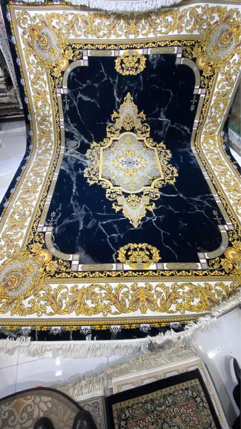 جفت۱۲متری ۷۰۰شانه تراکم۲۵۵۰اصل تمام نخ نو|فرش|تهران, بهاران|دیوار