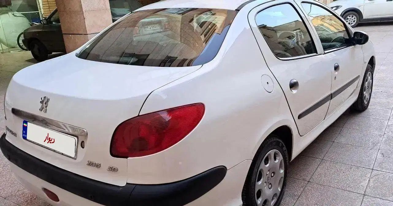 پژو 206 SD V8 ،مدل 1397 (نقد اقساط معاوضه)|خودرو سواری و وانت|اصفهان, کوجان|دیوار