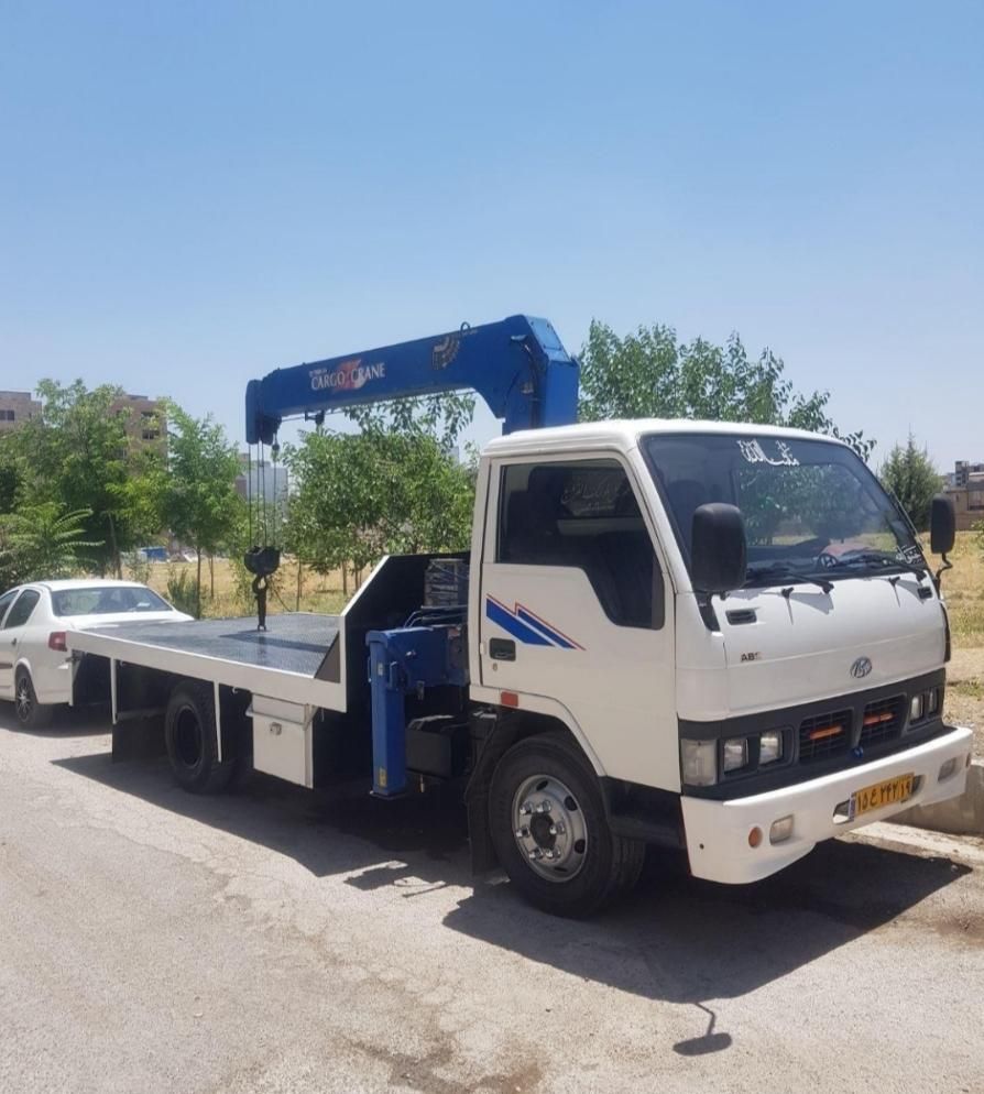 جرثقیل خودروبر کفی خودروسوار امداد خودرو یدک کش با|خدمات حمل و نقل|اندیمشک, |دیوار