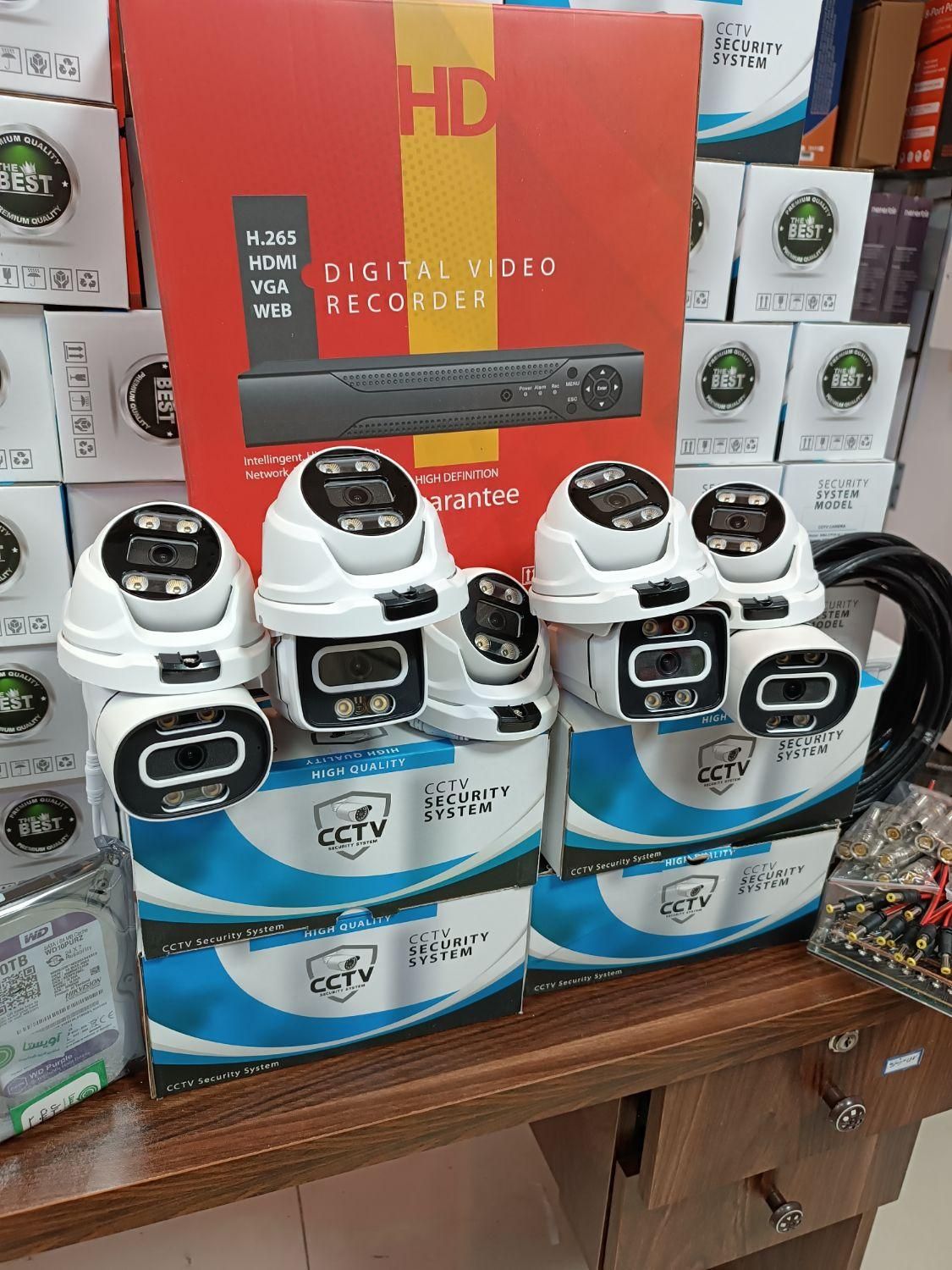 پک دوربین مداربسته تشخیص چهره(پایین‌ترین قیمت چین)|دوربین مداربسته|قدس, شهر‌قدس|دیوار