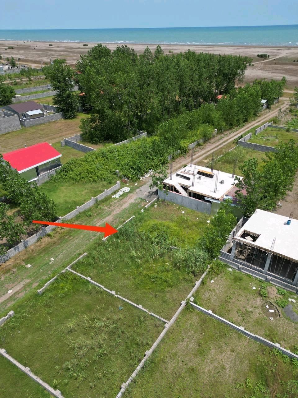 دو قطعه زمین ساحلی ۱۶۵متری چسبیده بهم/قواره چهارم|فروش زمین و ملک کلنگی|چاف و چمخاله, |دیوار