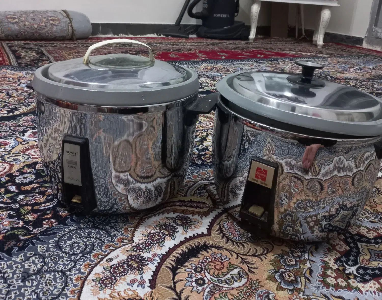 باسلام ۲عدد پلوپز ۱۲نفره سالم و تمیز|اجاق گاز و لوازم برقی پخت‌وپز|اصفهان, ناژوان|دیوار