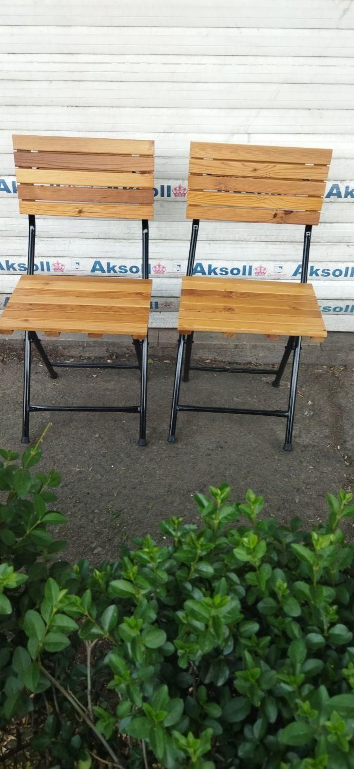 صندلی چوبی تاشو|صندلی و نیمکت|تهران, شهرک ولیعصر جنوبی|دیوار