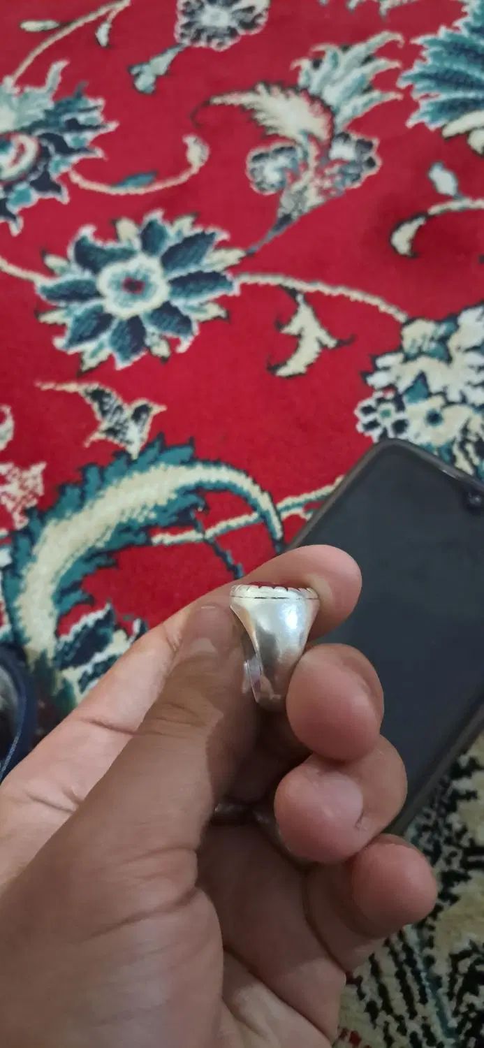 یاقوت برمه رکاب کهنه|جواهرات|تهران, زمزم|دیوار