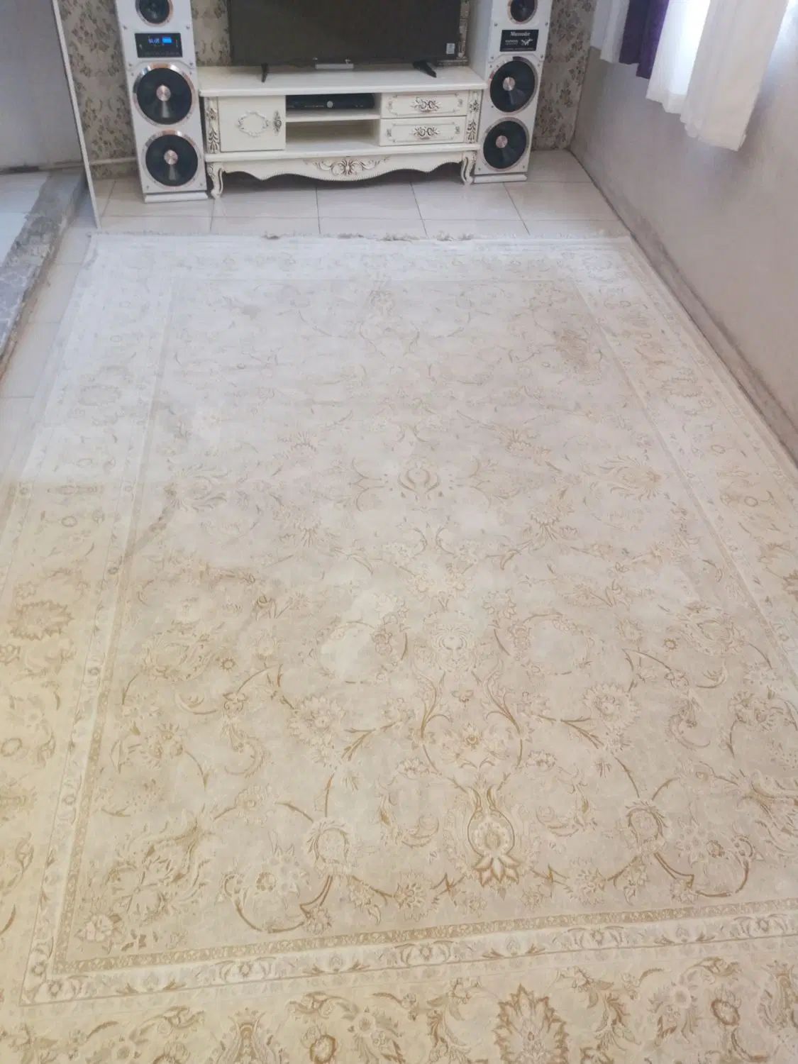 فرش ۹ متری طرح ابریشم ترکیه ای|فرش|تهران, مسعودیه|دیوار