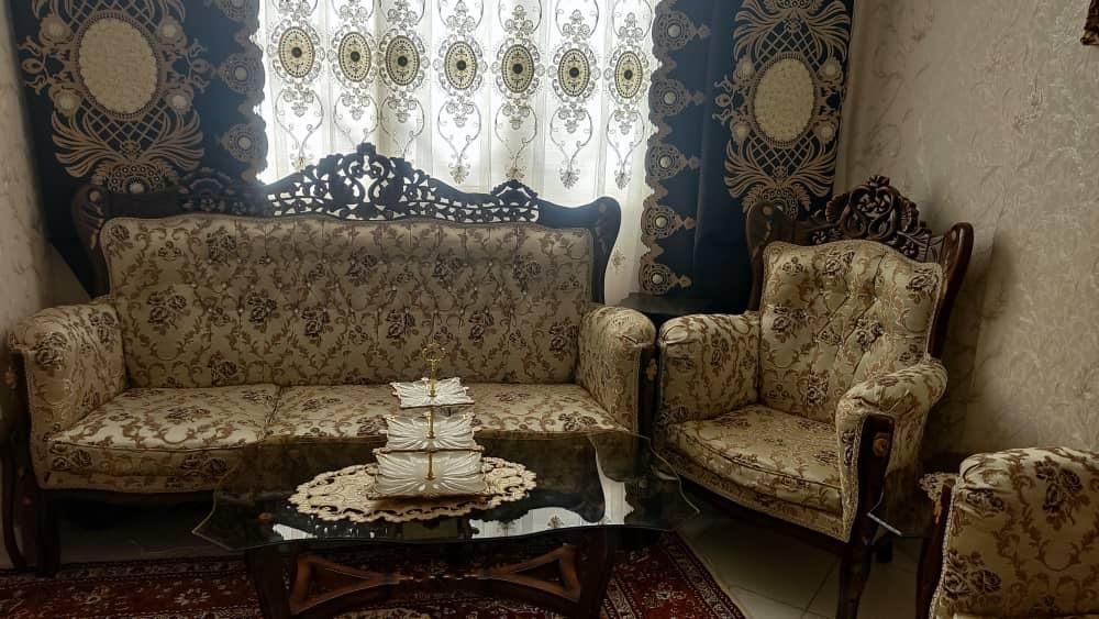 مبلمان سلطنتی تمام چوب|مبلمان خانگی و میز عسلی|مراغه, |دیوار