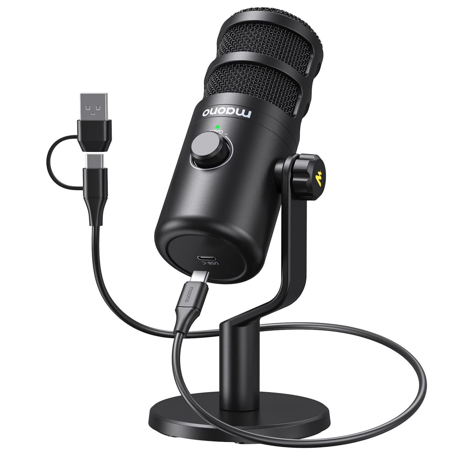 میکروفن یو اس بی ماونو Maono PD100U|قطعات و لوازم جانبی رایانه|مشهد, سراب|دیوار