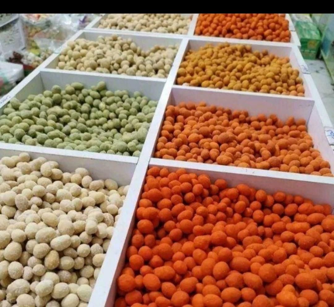 انواع بادام زمینی (روکش‌دار طعم دار)کلی و جزئی|حراج|اصفهان, آزادگان|دیوار