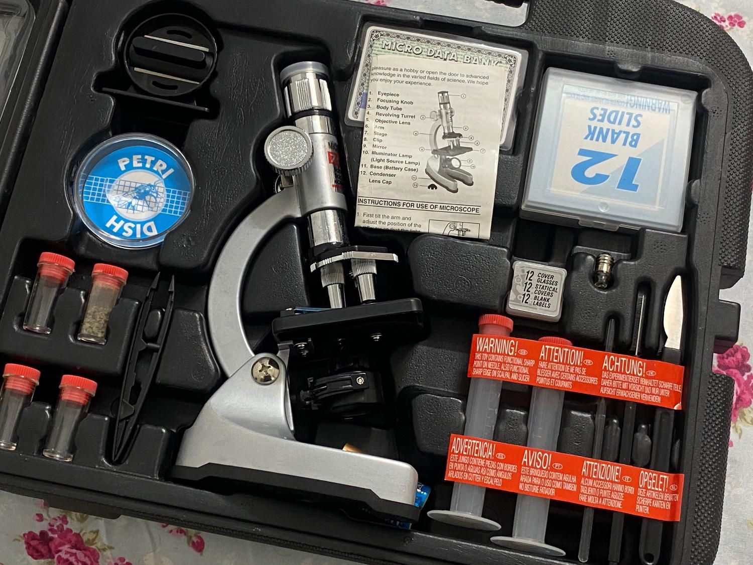 میکروسکوپ ست Microscope Set 100X to 1200X|پزشکی|مشهد, الهیه|دیوار