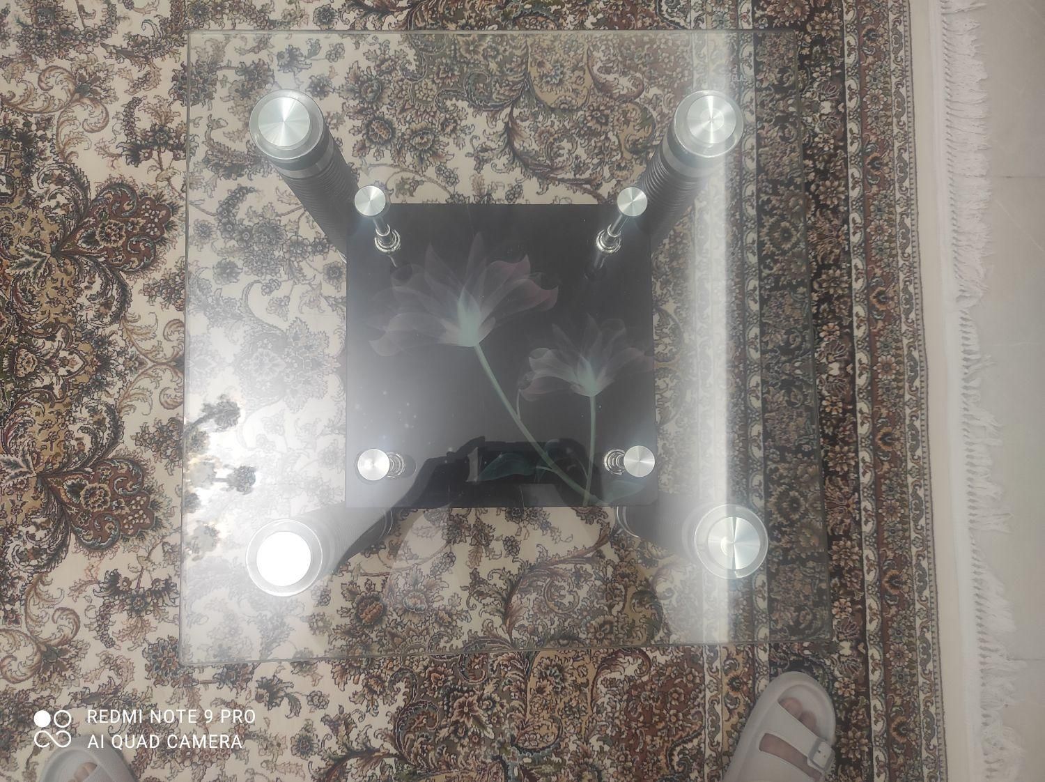 میز جلو مبلی شیشه ای 6میلی نشکن و ضد خش|مبلمان خانگی و میز عسلی|تهران, قصر فیروزه ۱|دیوار