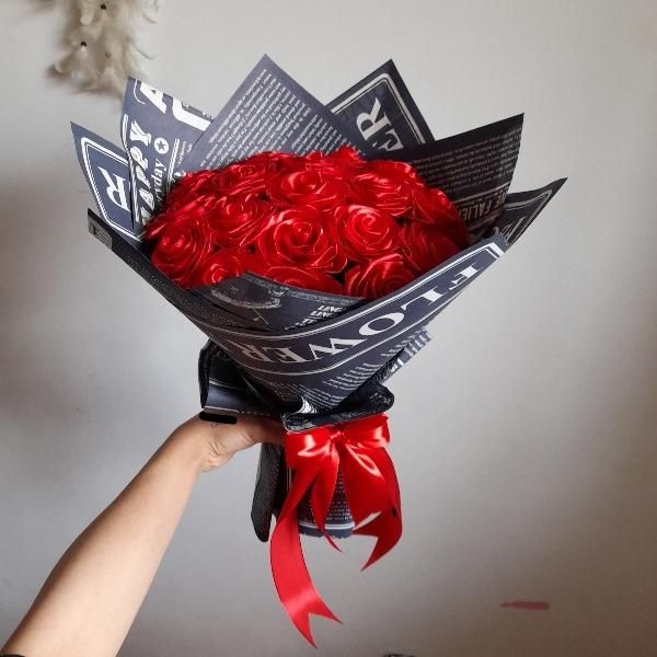 دسته گل روبانی|گل مصنوعی|اردبیل, |دیوار
