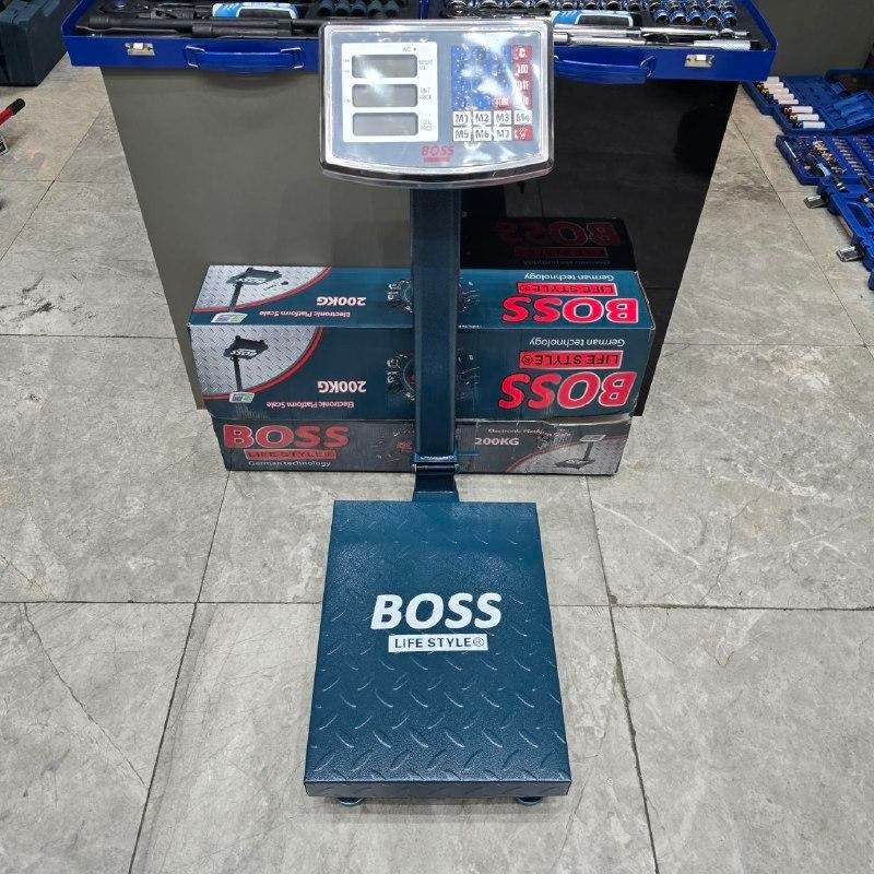 باسکول دیجیتال ۲۰۰ کیلویی تاشو مارک معتبر boss|فروشگاه و مغازه|تبریز, |دیوار