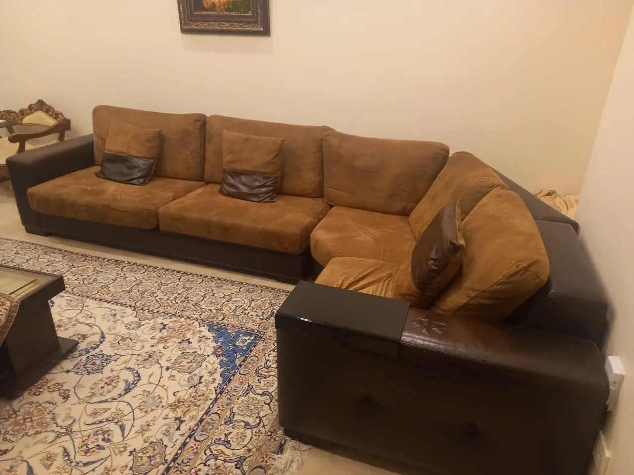 مبل راحتی ال|مبلمان خانگی و میز عسلی|تهران, ونک|دیوار