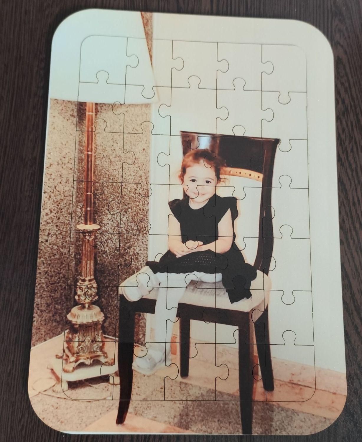 پازل چوبی جورچین با عکس و طرح دلخواه شما|اسباب‌‌بازی|ری, ظهیرآباد|دیوار