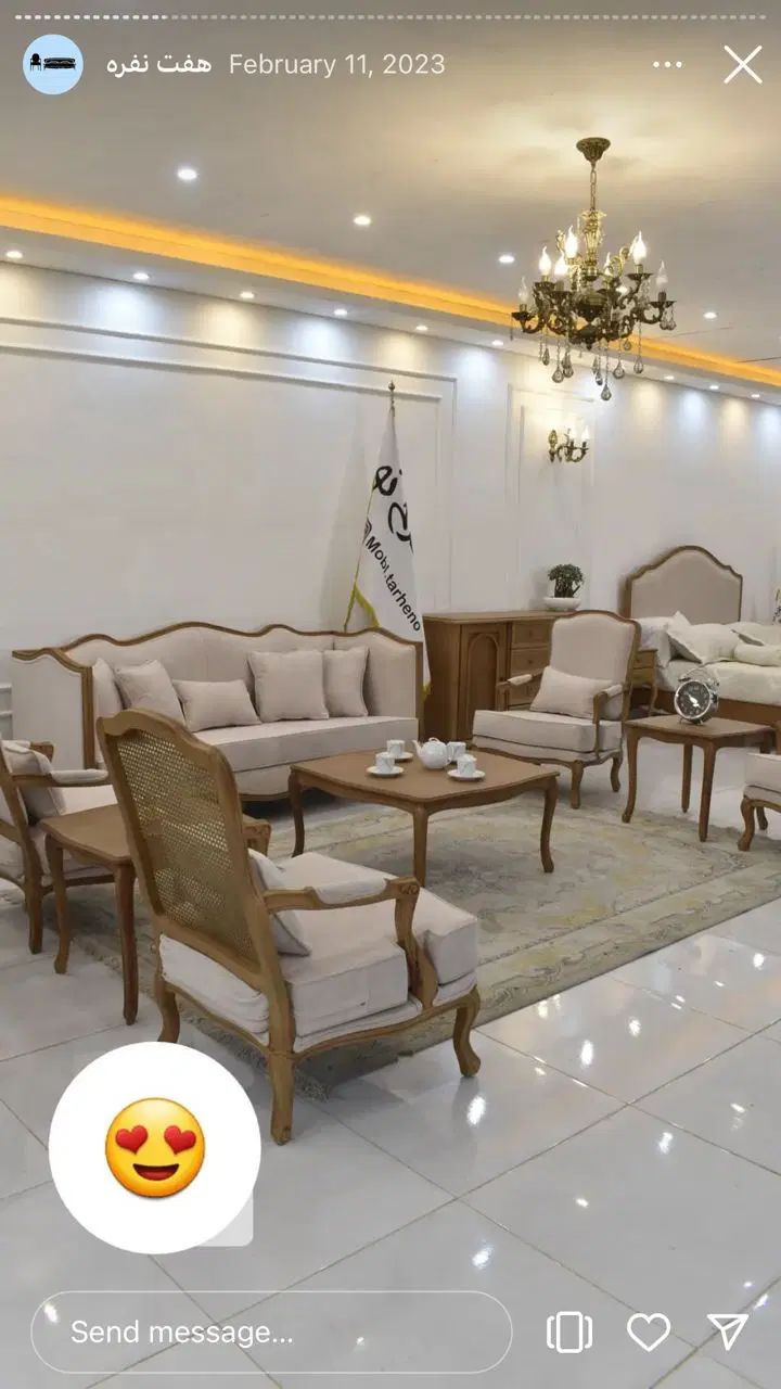 تولیدی مبل فرانسوی کویین ابزاری ملایر|مبلمان خانگی و میز عسلی|تهران, شهرک ولیعصر شمالی|دیوار