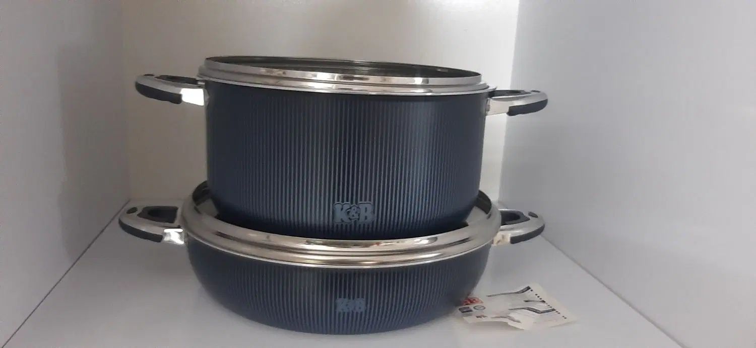 قابلمه و ماهیتابه کویر سایز ۳۴ و ۳۰|ظروف پخت‌وپز|تهران, تهرانپارس غربی|دیوار